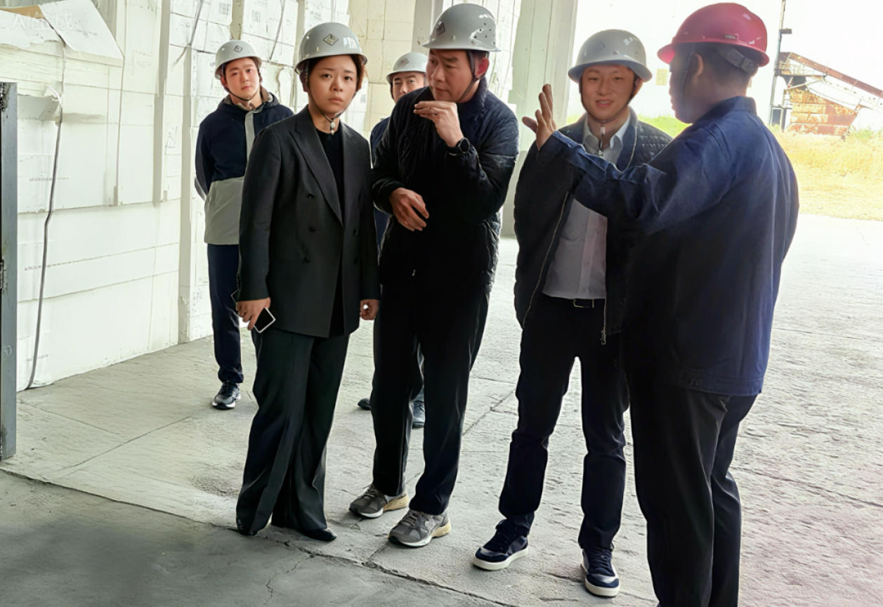 百乐博blb环保党委书记、董事长万娇一行赴山东中茂查抄领导